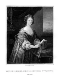 Blanche Somerset, Lady Arundell di Wardour, 1827