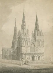 Cattedrale di Lichfield - Facciata ovest