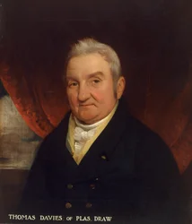 Thomas Davies di Plas Draw (olio su tela)