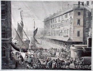 Billingsgate Market, inciso da J. Bluck