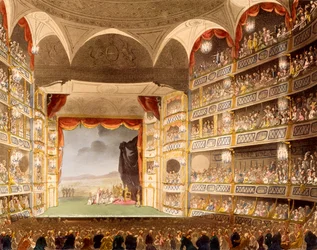 Teatro di Drury Lane, illustrazione da 