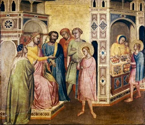 San Eligio davanti al re Clotario, c.1365