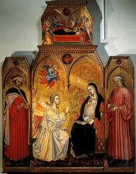 Annunciazione di Maria con i Santi Cosma e Damiano