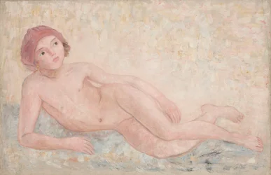 Nudo di ragazza distesa