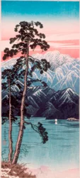 Neve persistente sul Monte Shirane, Nikko