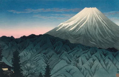 Il Monte Fuji visto da Hakone
