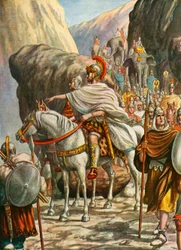 Annibale attraversa le Alpi