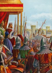 Milano si arrende a Federico Barbarossa, 1162