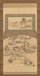 Gli otto immortali della coppa di vino, 1828