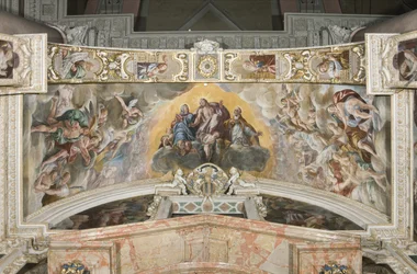 Cristo in gloria con San Gaudenzio e nell