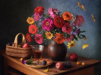 Fiori e frutti della raccolta