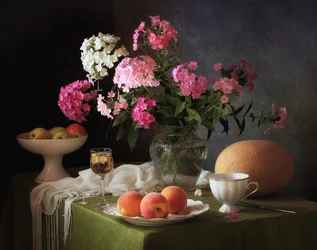 Il flox e la frutta estiva