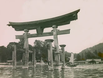 Vista del Torii sull