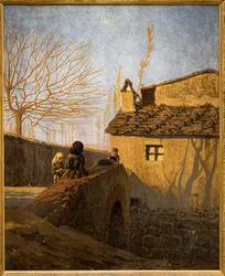 Piagentina. Il ponte sul torrente Affrico