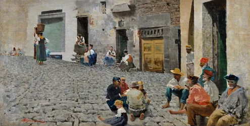 Marinai a Riomaggiore