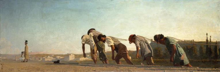 T.Signorini, Il sentiero del traino