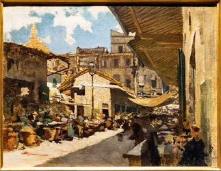 Il vecchio mercato di Firenze