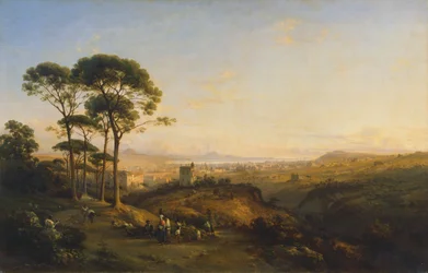 Napoli da Conocchia, 1838