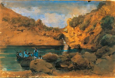 Sirene che si bagnano a Sorrento