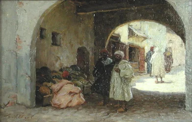 Un venditore di angurie, Nord Africa