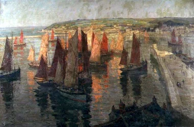 Rosso e oro, Brixham