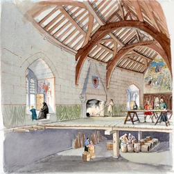 Castello di Restormel, XIV secolo, c1990-2010