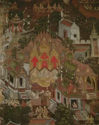 Nascita di un Principe, Wat Suthat, Bangkok