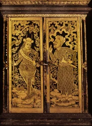 Armadio per manoscritti, regno di Rama III (1787-1851)