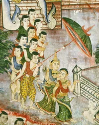 Episodio dal Jataka Sang Thong
