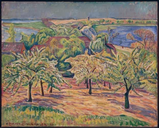 Il frutteto di mele di Herrmann a Baumgartenbrück