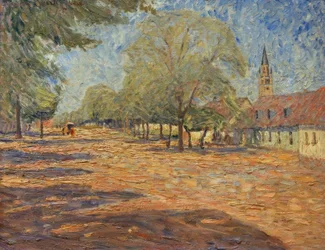 Strada del villaggio di Märkische