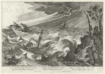 Autunno: tempesta in mare