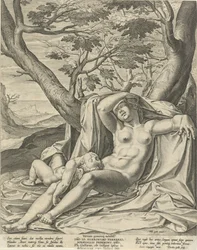 Venere dormiente e Cupido