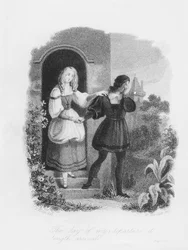 Il giorno della mia partenza è finalmente arrivato, frontespizio da 