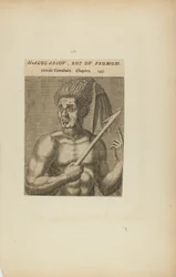 Nacol-Absov, Roi Du Promon-/toire des.... (dal libro Les Vrais Pourtraits et Vies des Hommes Illustres)
