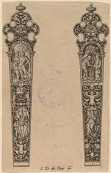 Ornamento per manico di coltello