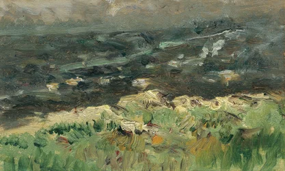 Sulla spiaggia del mare