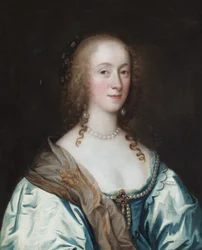 Ritratto di signora, presumibilmente Margaret Hewett, Lady Paston (olio su tela)