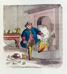Una Visita da San Nicola, 1840