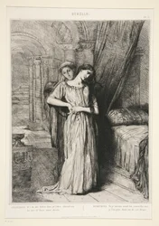 «Desdemona», tav. 8 da Otello (atto IV, scena III)