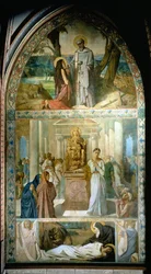 Storia di Santa Maria Egiziaca. Dipinto di Theodore Chasseriau (1819-1856)