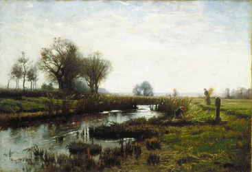 Tardo pomeriggio, brughiera di Dachau