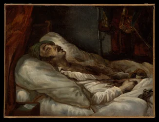 Il generale Letellier sul letto di morte