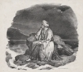 La sogno tra le onde impetuose, 1818