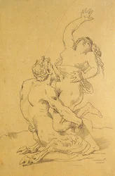Ninfa e satiro