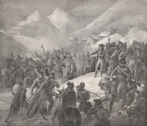 Passaggio attraverso il Monte San Bernardo, 1822