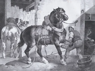 Il fabbro francese, 1822