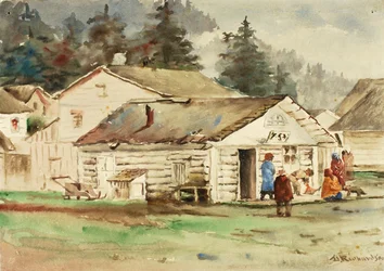 Il mercato dei tre corvi, Sitka, 1889