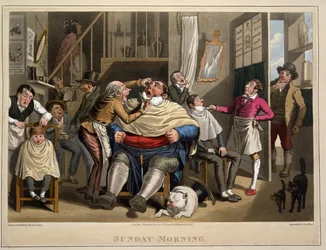 Domenica mattina, inc. George Hunt, pub. Thos. McLean, Londra, 1827