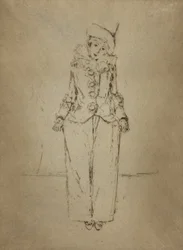 Pierrot en Pied, ritratto della signora A. C.